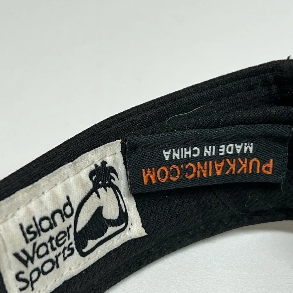 Sean John Flex Fit Black Visor Unisex One size Adult